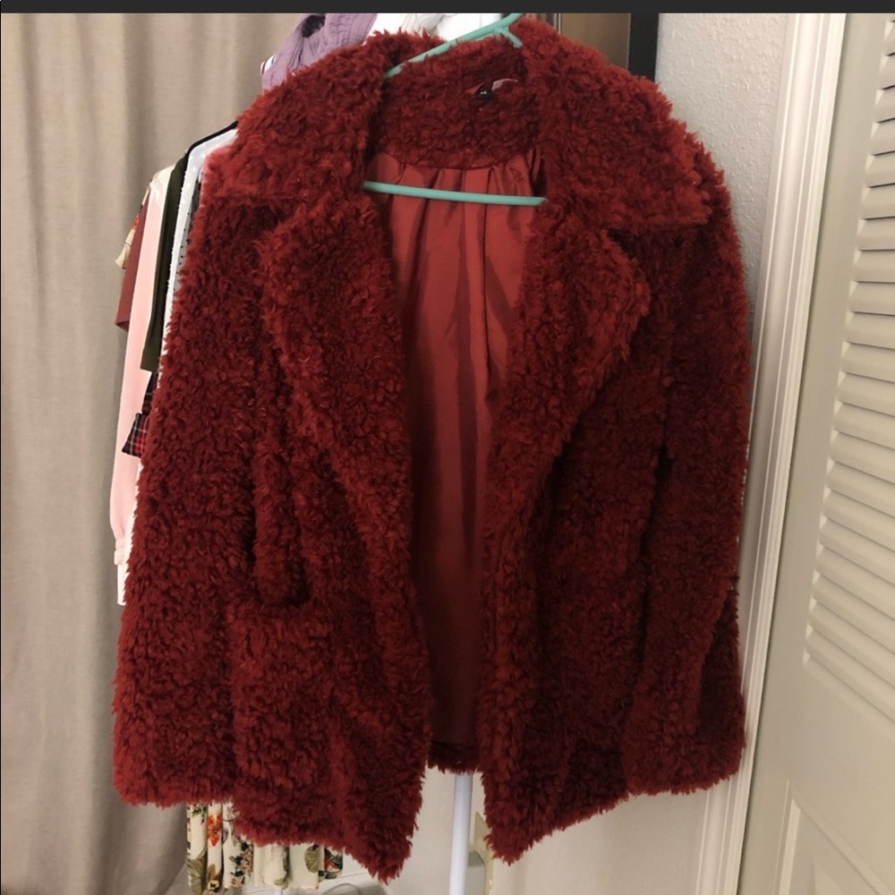 H&m teddy bear coat